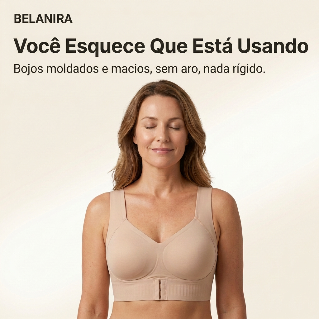 Sutiã de Sustentação Sem Aro com Costas Cruzadas — miniatura 10