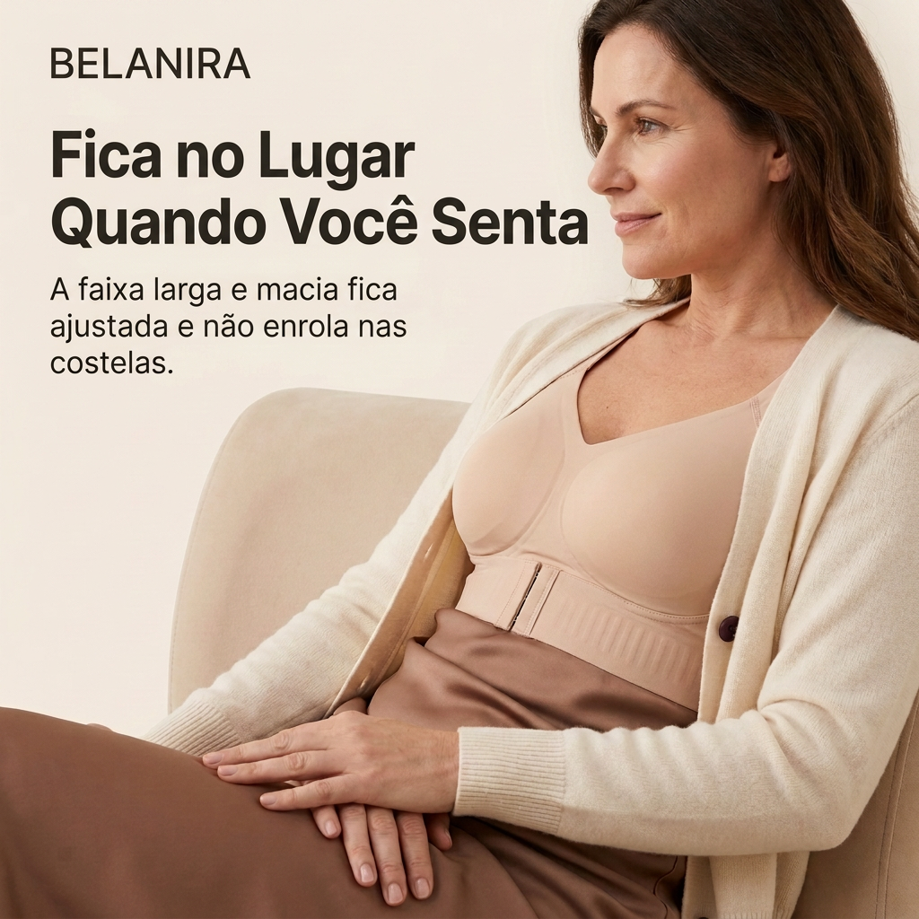 Sutiã de Sustentação Sem Aro com Costas Cruzadas — miniatura 8