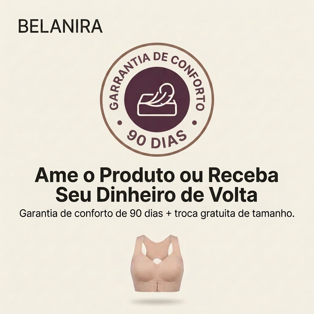 Sutiã de Sustentação Sem Aro com Costas Cruzadas — miniatura 4