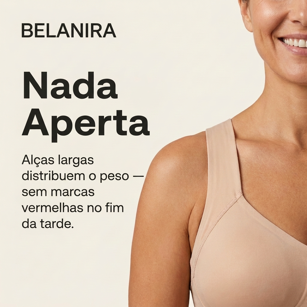 Sutiã de Sustentação Sem Aro com Costas Cruzadas — miniatura 9