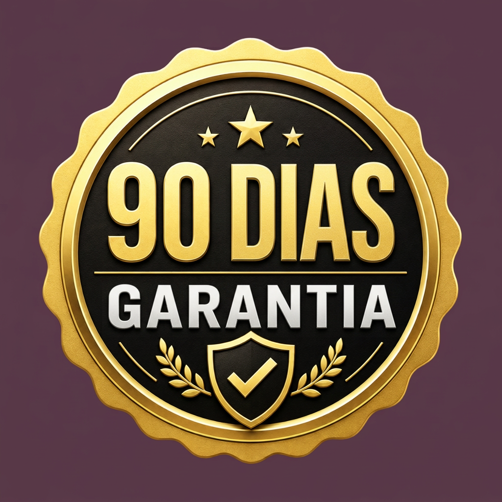 Selo de garantia de 90 dias